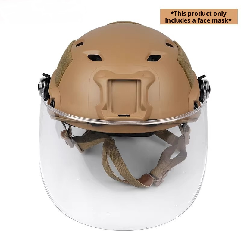 Flip-Up Clear PC Visor | AirFrame, FAST & ACH Helmet Compatible