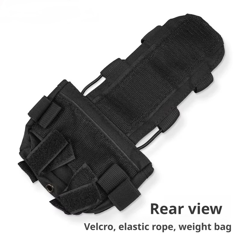 Helmet NVG Counterweight Pouch | Velcro Mount, FAST & WENDY Fit