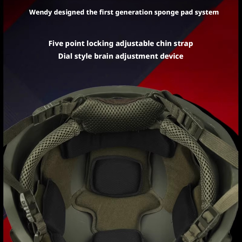 MICH2000 Ballistic Helmet | NIJ IIIA UHMW-PE Tactical Helmet