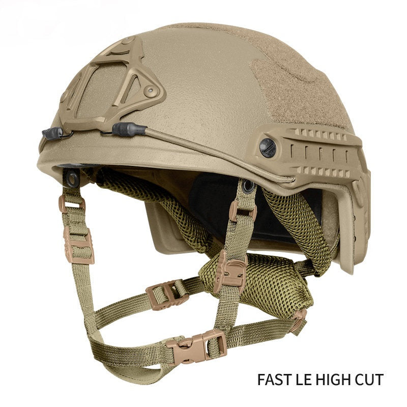 FAST LE High-Cut NIJ IIIA UHMW-PE Ballistic Helmet | Team Wendy Suspension