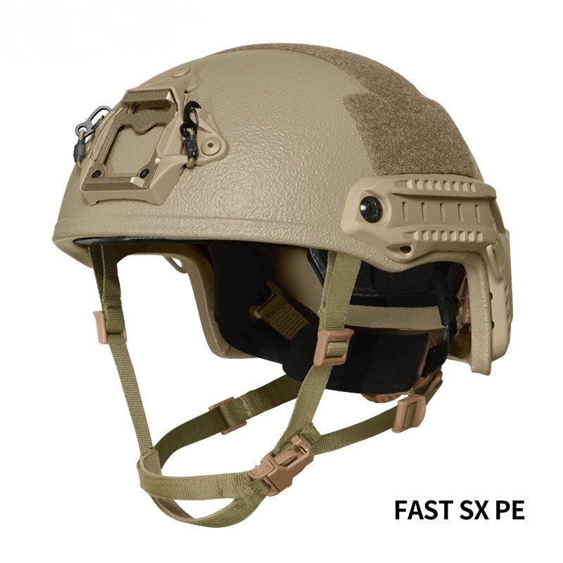 FAST SX NIJ IIIA Ballistic Helmet | 50+ Layer PE Lightweight Paratrooper Tactical Helmet