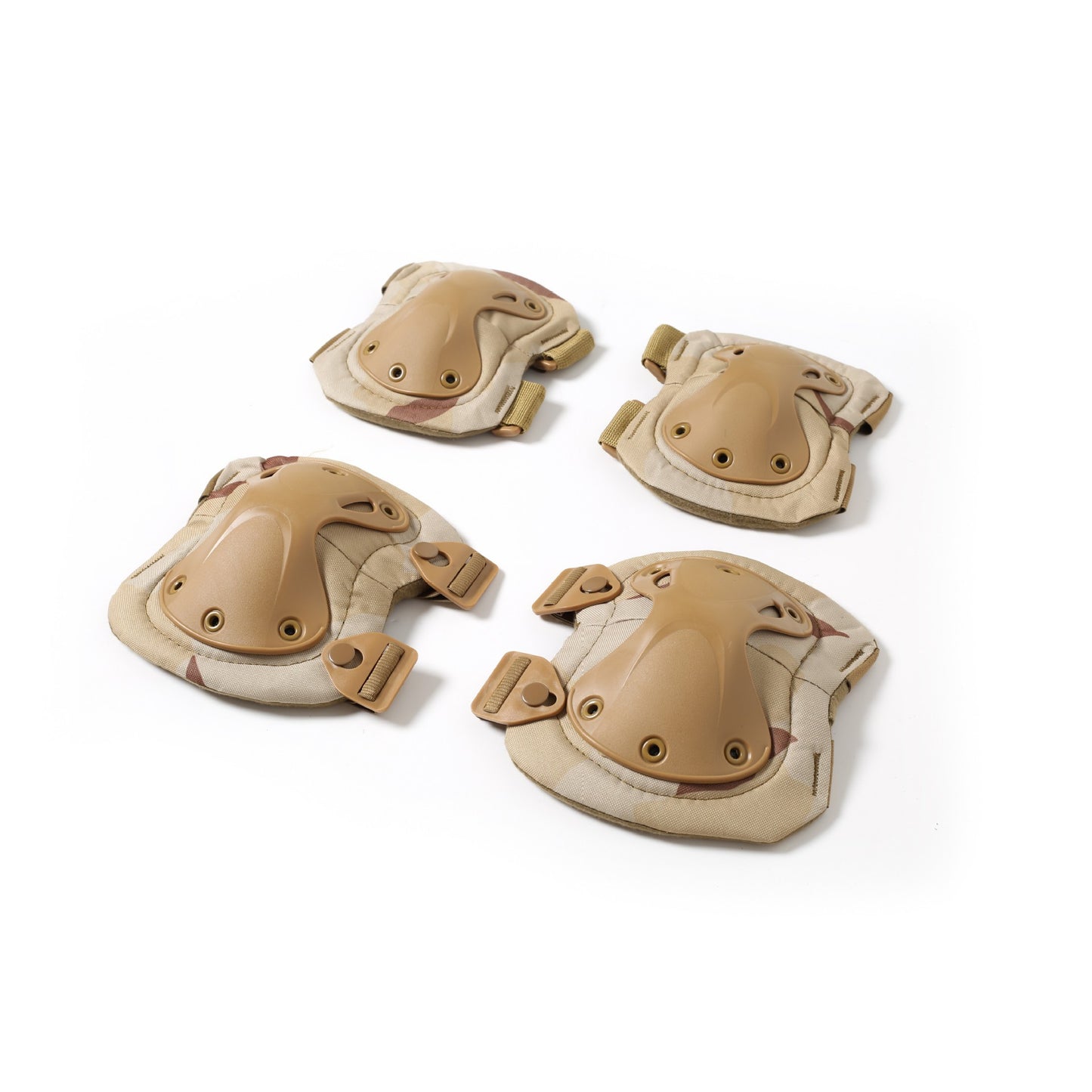 Tactical Knee & Elbow Pad Set | 4-Piece TPU Shell Impact Protection