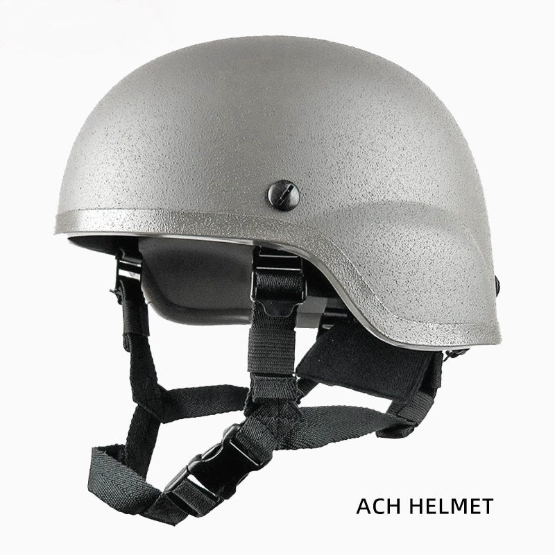MICH2001 Tactical Helmet - ABS High-Cut Thickened Anti-Riot Training Helmet for Field & Airsoft CS