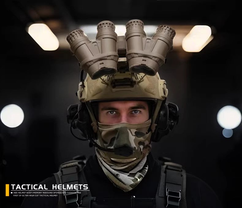 FAST helmet vs MICH helmet side-by-side comparison — Kevra Defense tactical ballistic helmets