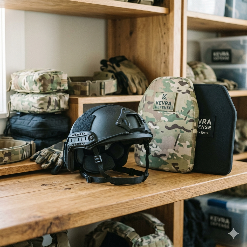 Ballistic plate and helmet maintenance guide by Kevra Defense