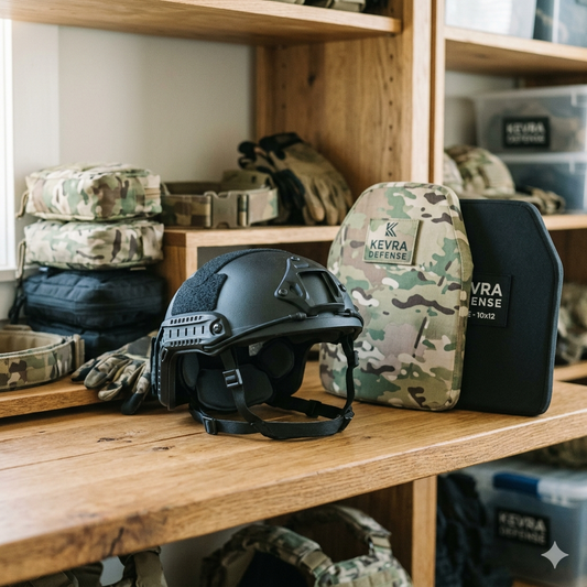 Ballistic plate and helmet maintenance guide by Kevra Defense
