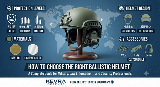 Ballistic helmet selection guide for military and law enforcement – Kevra Defense
