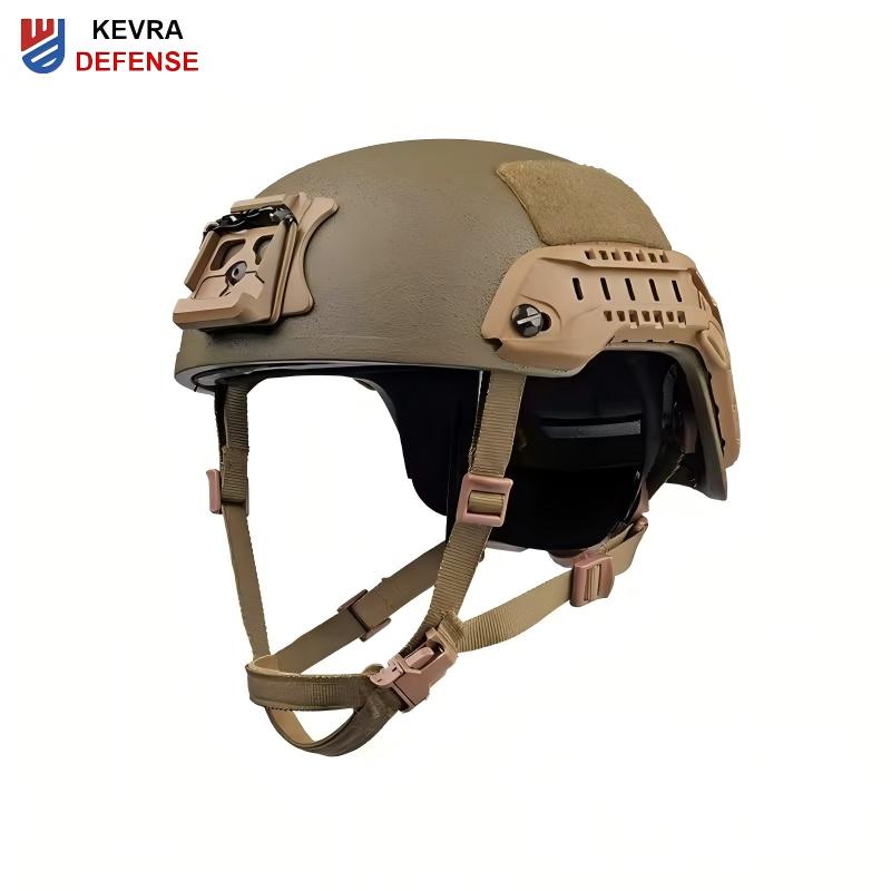 USMC ECH High-Cut Tactical Helmet – UHMW-PE, NVG Mount, ARC Rails, EAS Suspension \| Kevra Defense