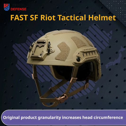 FAST SF High Cut Tactical Helmet ABS Shell with OPS Textured Finish