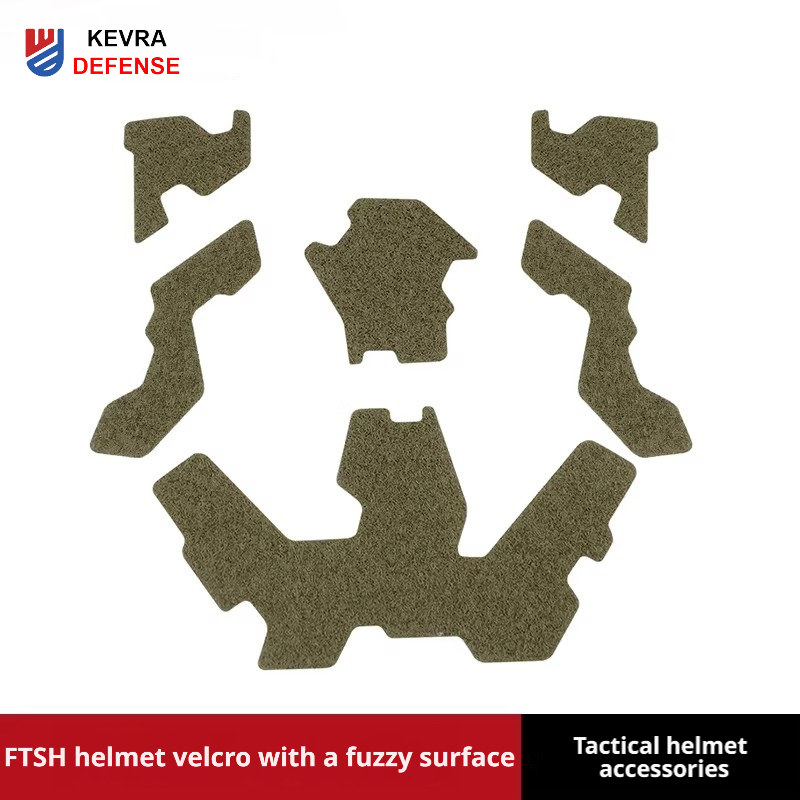 Tactical Helmet Velcro Loop Pad | Adhesive Backing, 5 Colors