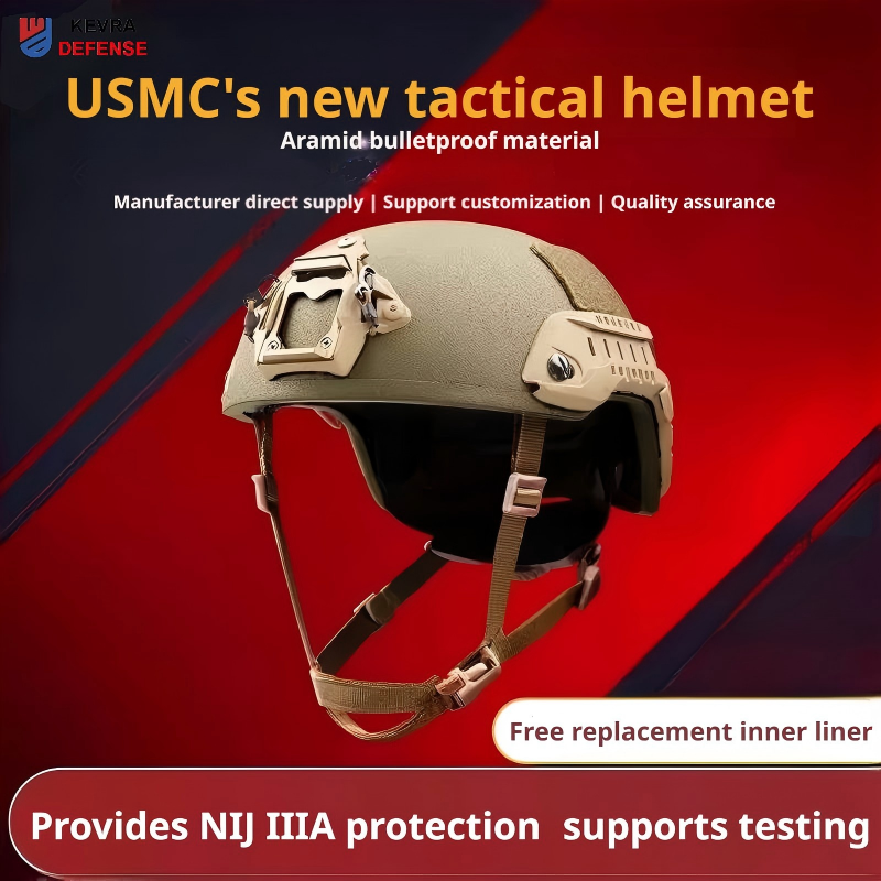 ACH High-Cut NIJ IIIA Aramid Ballistic Helmet | OPS NVG, ARC Rail