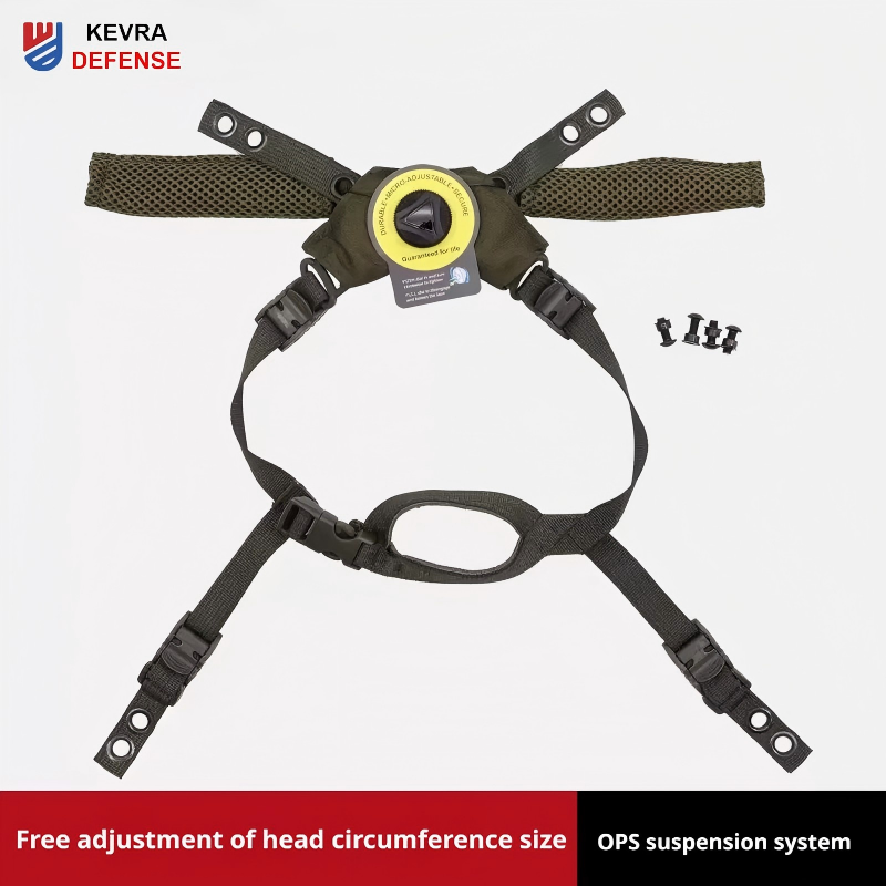 WENDY OPS Adjustable Helmet Suspension | Goggle Clip Compatible