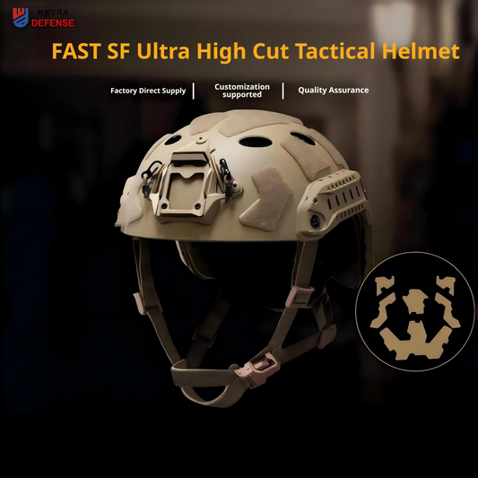 FAST SF Ultra-High-Cut ABS Tactical Training Helmet | Anti-Riot & Airsoft