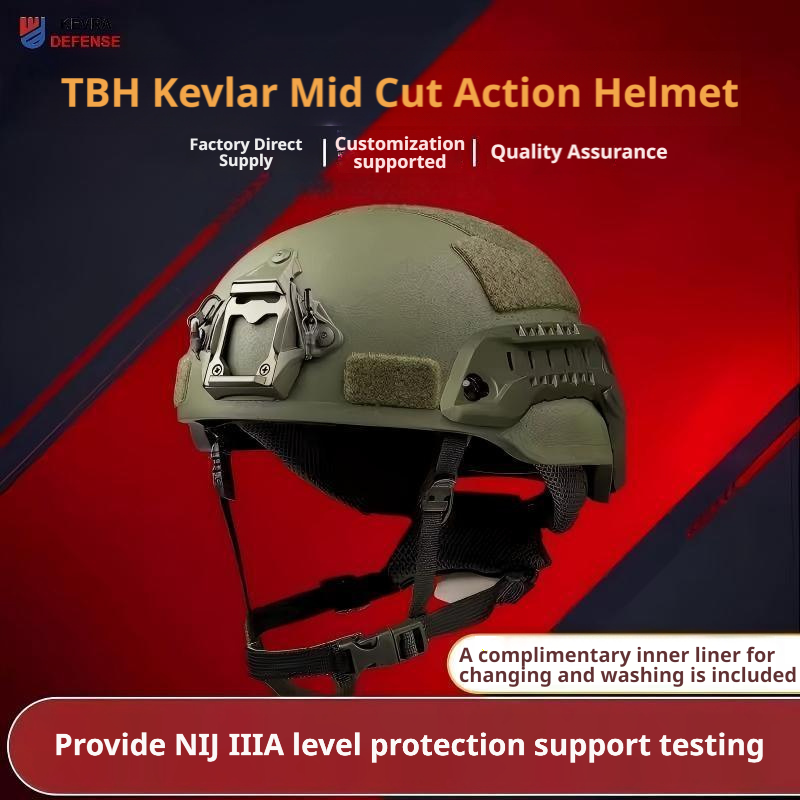 MICH2002 Mid-Cut NIJ IIIA Aramid Ballistic Helmet | Team Wendy