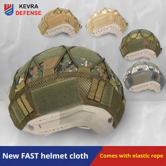 FAST Tactical Helmet Cover | 500D Nylon, 16 Camo Patterns