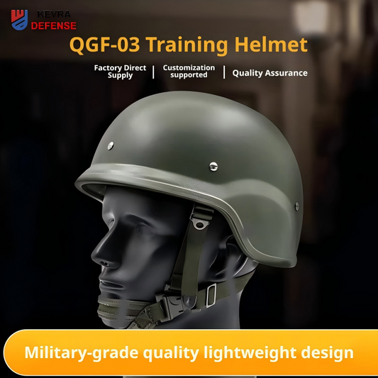 QGF-03 Lightweight Tactical Helmet - Outdoor Anti-Riot Protection & Training Helmet