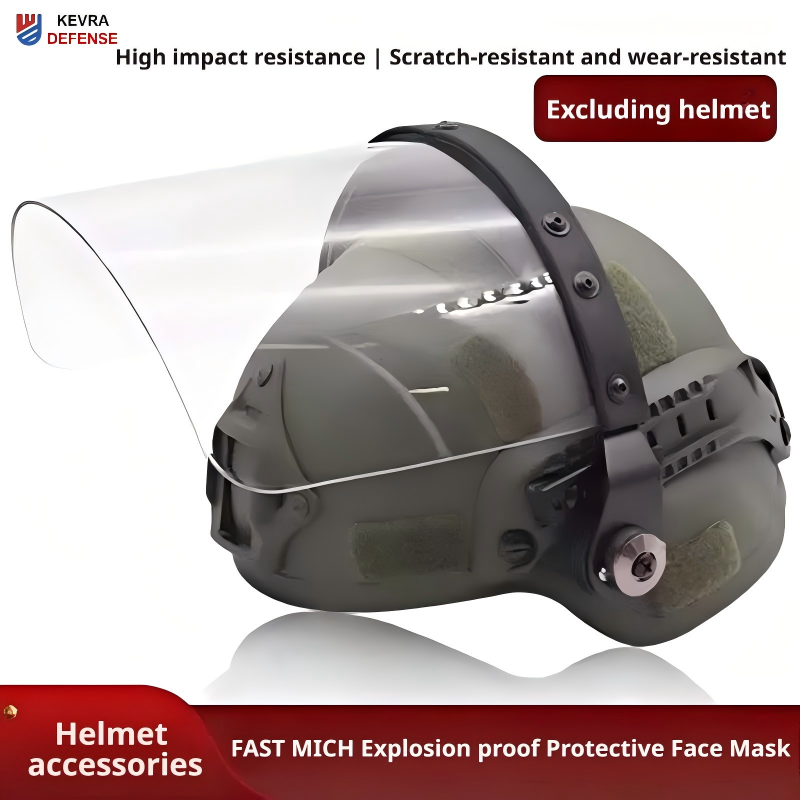 FAST MICH High-Strength Anti-Riot Protection Face Shield