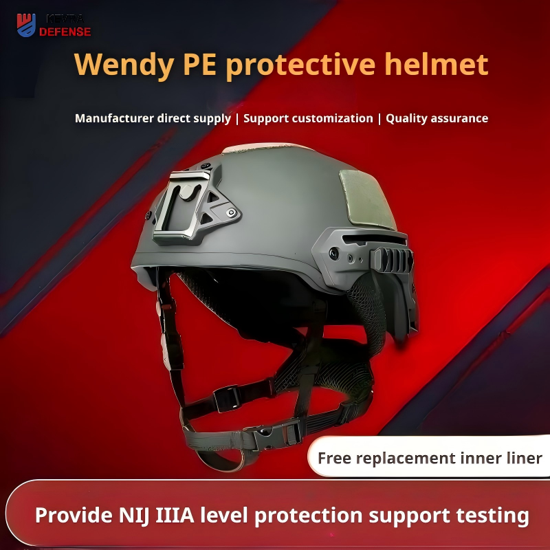 WENDY RAIL 2.0 NIJ IIIA UHMW-PE Ballistic Helmet | Tactical Bulletproof Helmet