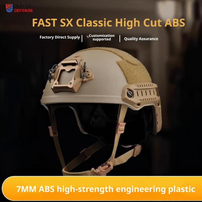 FAST SX Classic High-Cut ABS Tactical Training Helmet | LWACH Spec