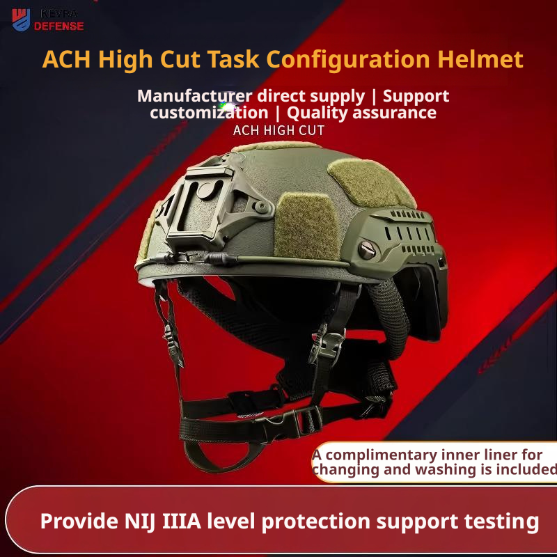 ACH High-Cut NIJ IIIA Aramid Ballistic Helmet – WILCOX & Team Wendy