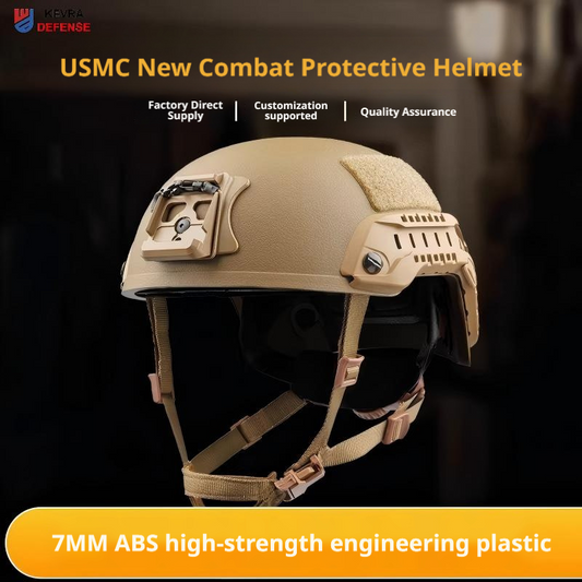 USMC New Combat Protection Helmet - ECH High-Cut MICH 2001 Anti-Riot Helmet