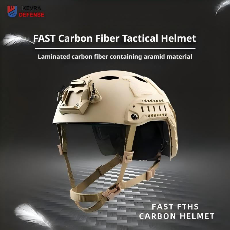 FAST FTHS Carbon Fiber Tactical Helmet | Diamond Vent | EXFIL Compatible