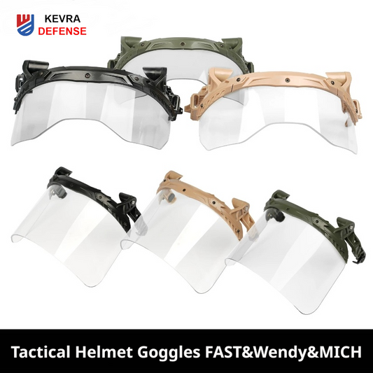 Tactical Helmet Visor & Face Shield | FAST & Wendy Compatible