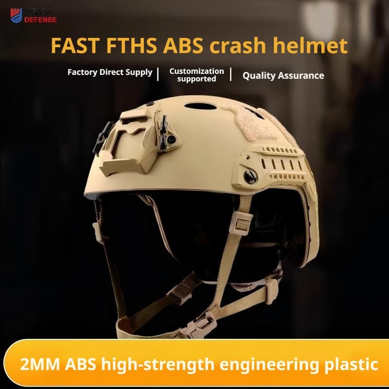 FAST FTHS Ultra-High-Cut ABS Tactical Training Helmet | Design with FAST ARC Rails