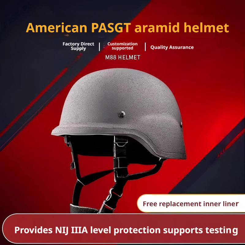 PASGT M88 NIJ IIIA Aramid Ballistic Helmet | US Military Style 0.1237m² Protection Area, 6 Colors