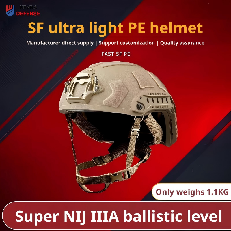 FAST SF NIJ IIIA UHMW-PE Ballistic Helmet | MBS NVG, Team Wendy