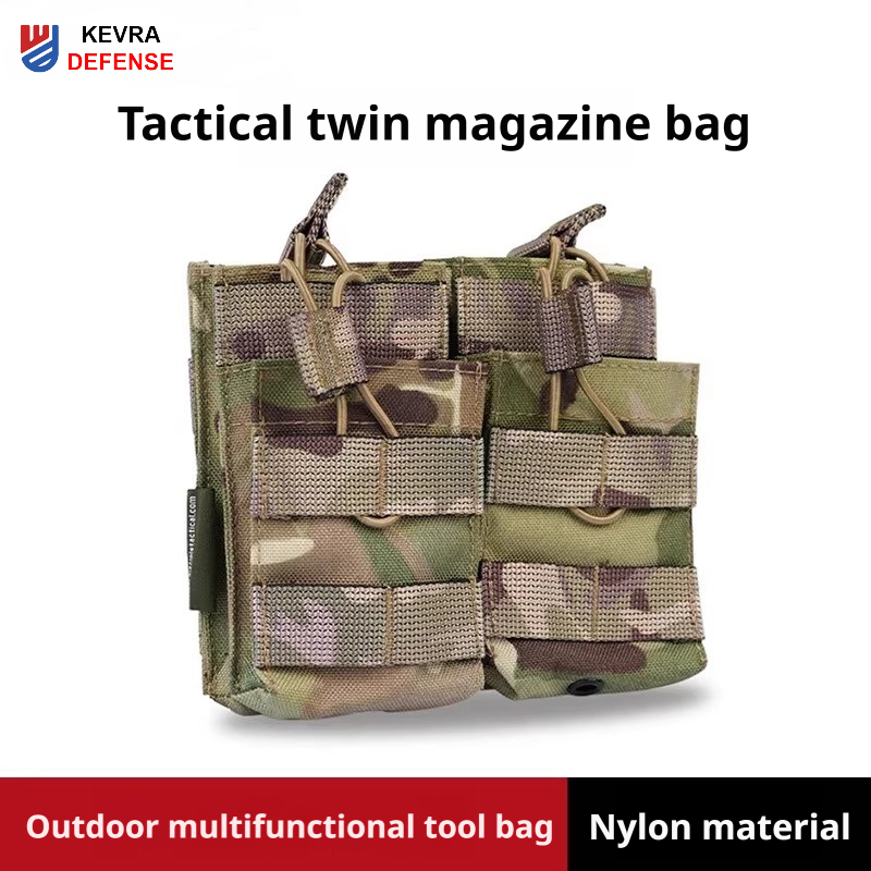 Tactical Double Magazine Pouch | MOLLE, Nylon, 6 Variants
