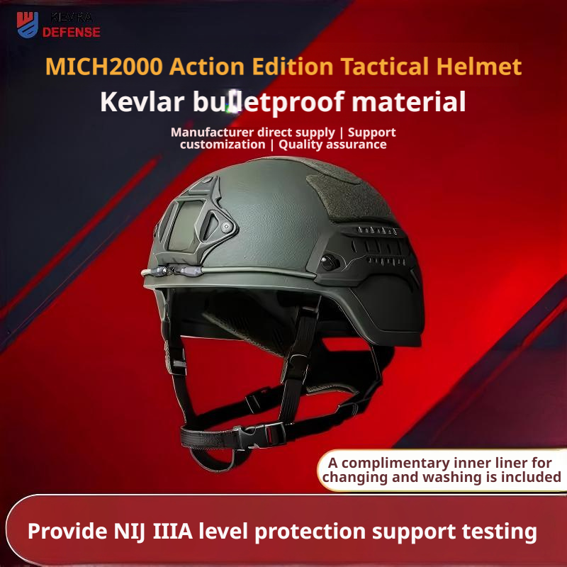 MICH2000 Action NIJ IIIA Aramid Ballistic Helmet | Tactical Bulletproof Helmet