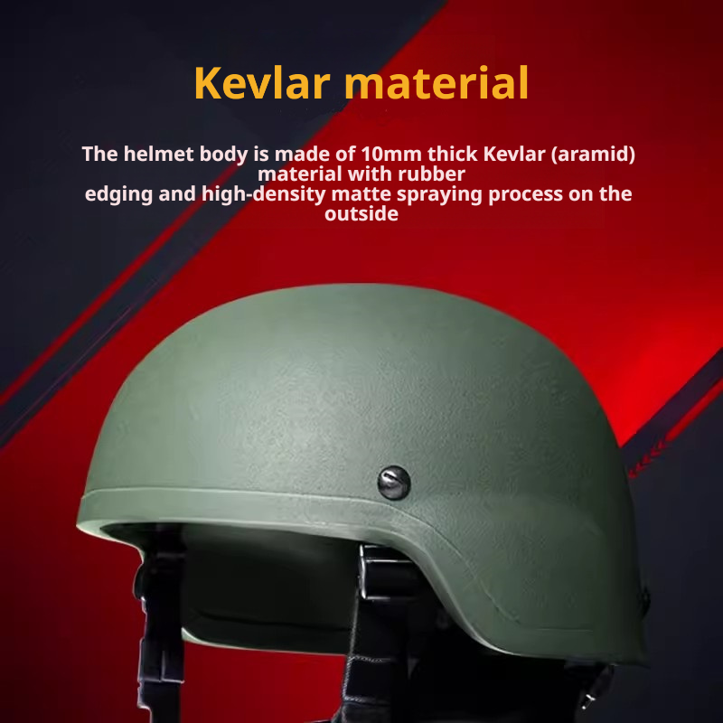 MICH2000 NIJ IIIA Aramid Ballistic Helmet | Kevlar Tactical Bulletproof Helmet