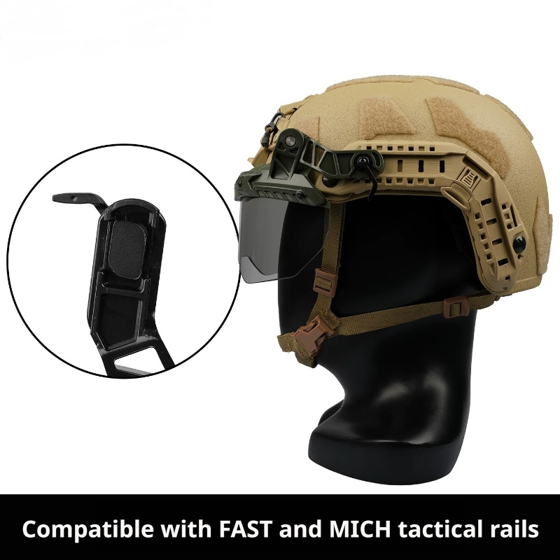 Tactical Helmet Visor & Face Shield | FAST & Wendy Compatible