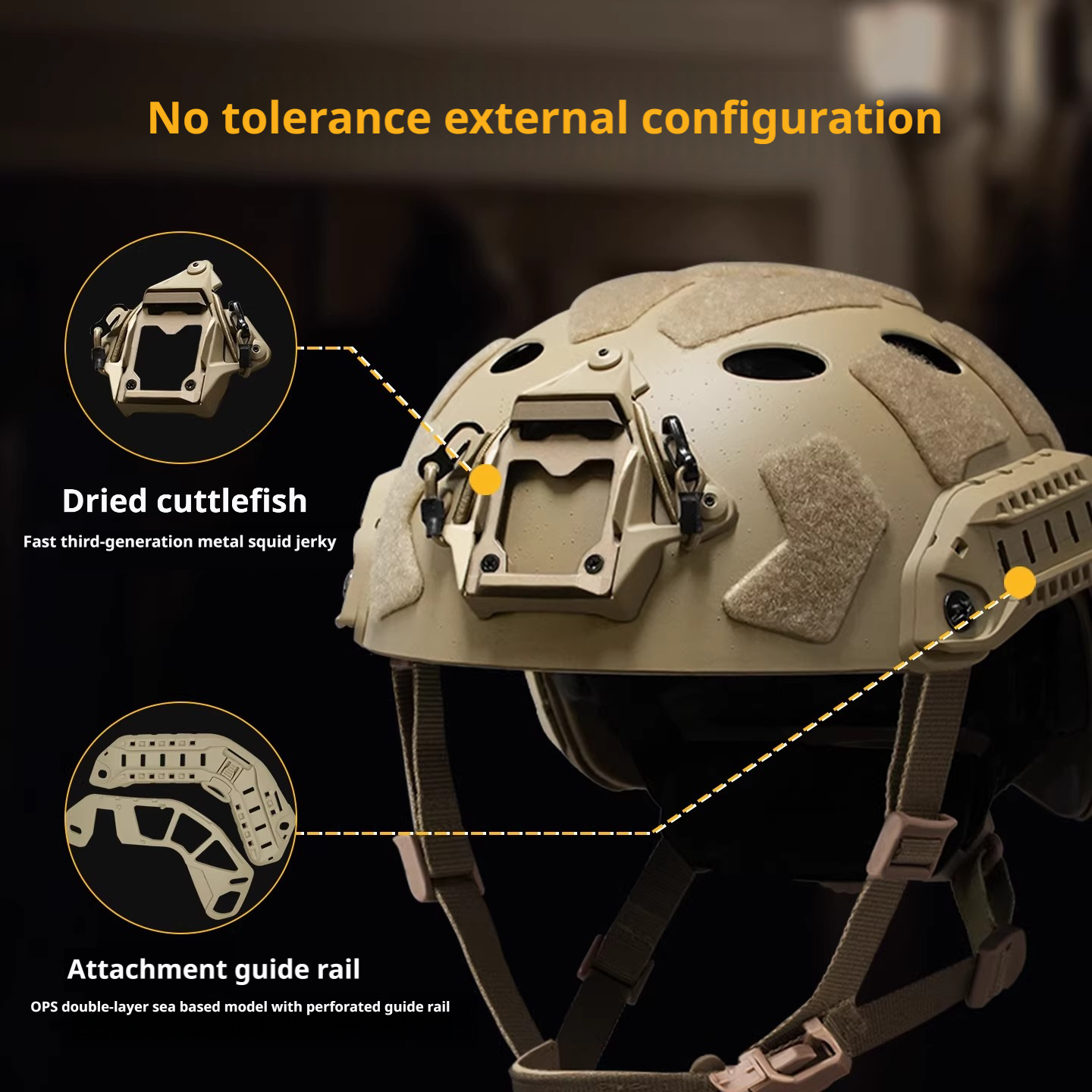 FAST SF Ultra-High-Cut ABS Tactical Training Helmet – Airsoft