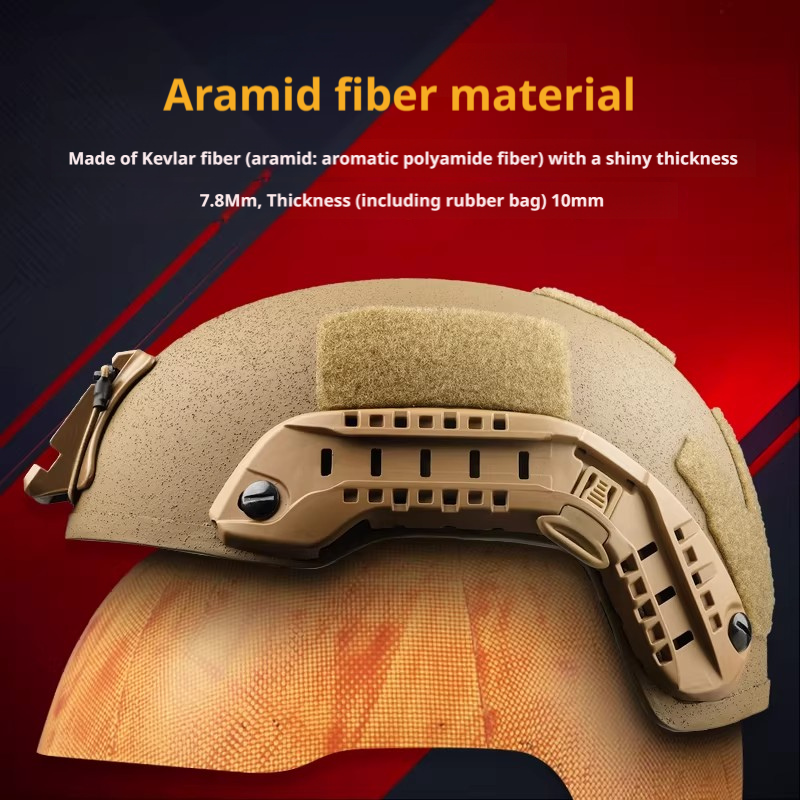 USMC ECH High-Cut NIJ IIIA Aramid Ballistic Helmet |Team Wendy BOA Suspension