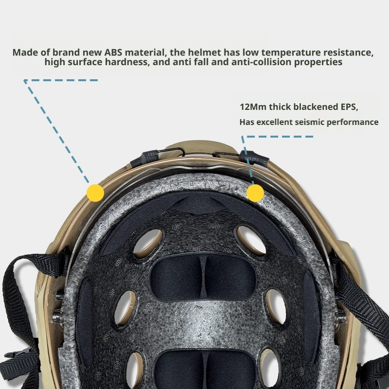 FAST Goggle Version Kids Tactical Helmet - Outdoor Cycling & Sports Protective Safety Helmet