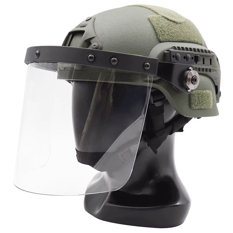 FAST MICH High-Strength Anti-Riot Protection Face Shield