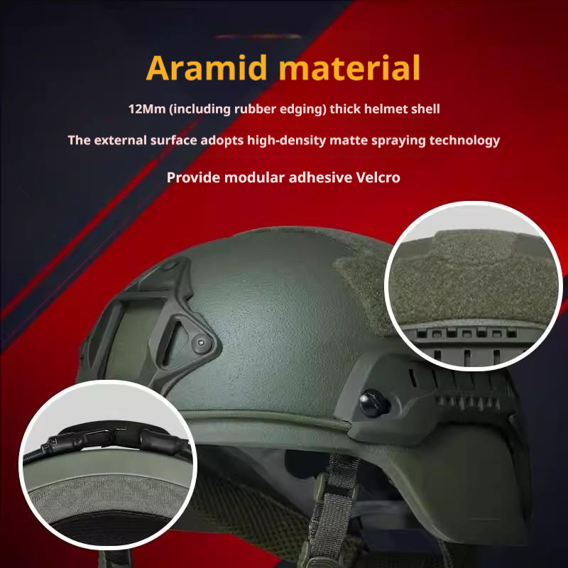 MICH2000 Action NIJ IIIA Aramid Ballistic Helmet | Tactical Bulletproof Helmet