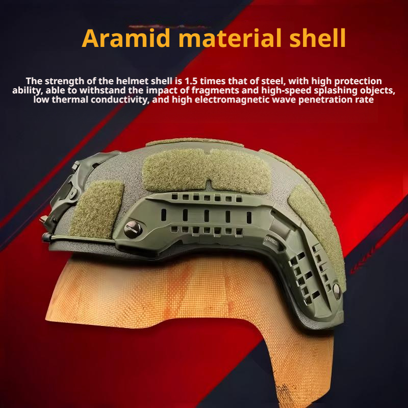 ACH High-Cut NIJ IIIA Aramid Ballistic Helmet – WILCOX & Team Wendy