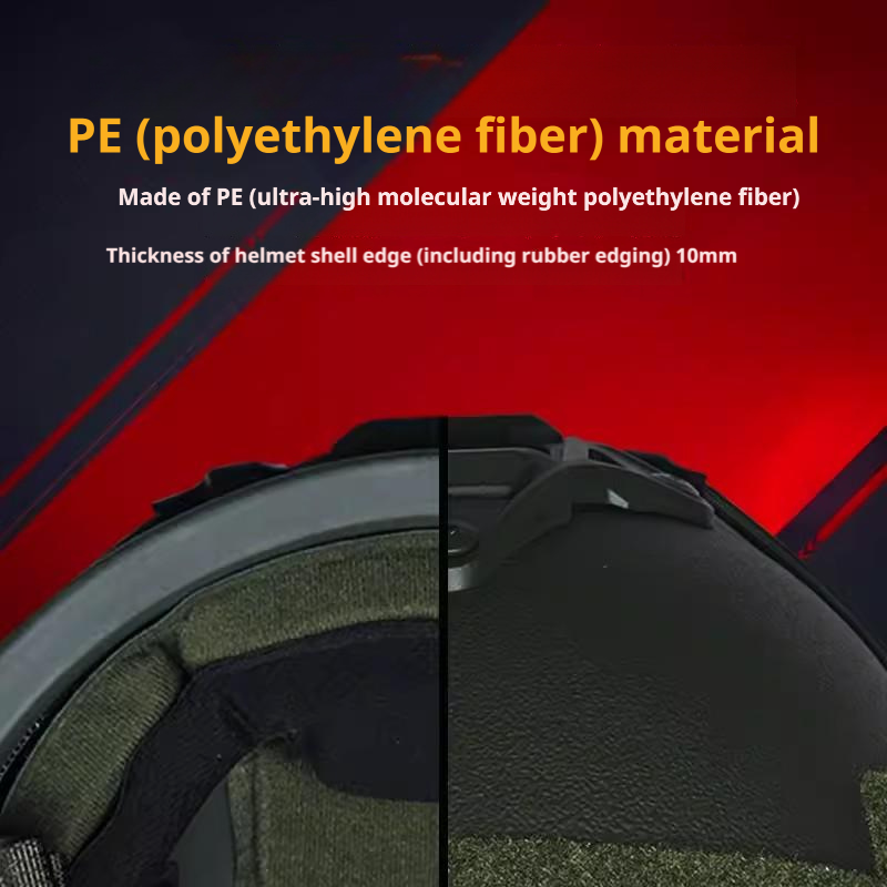 FAST LE High-Cut NIJ IIIA UHMW-PE Ballistic Helmet | Team Wendy Suspension