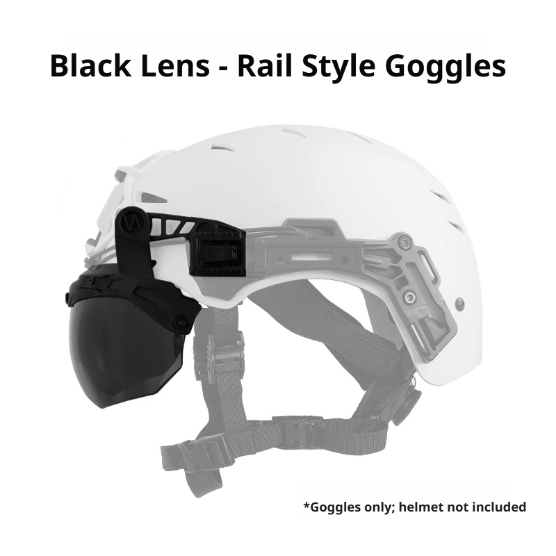 Wendy 3.0 Tactical Helmet Goggles | Fragment Protection | Rail & NVG Mount