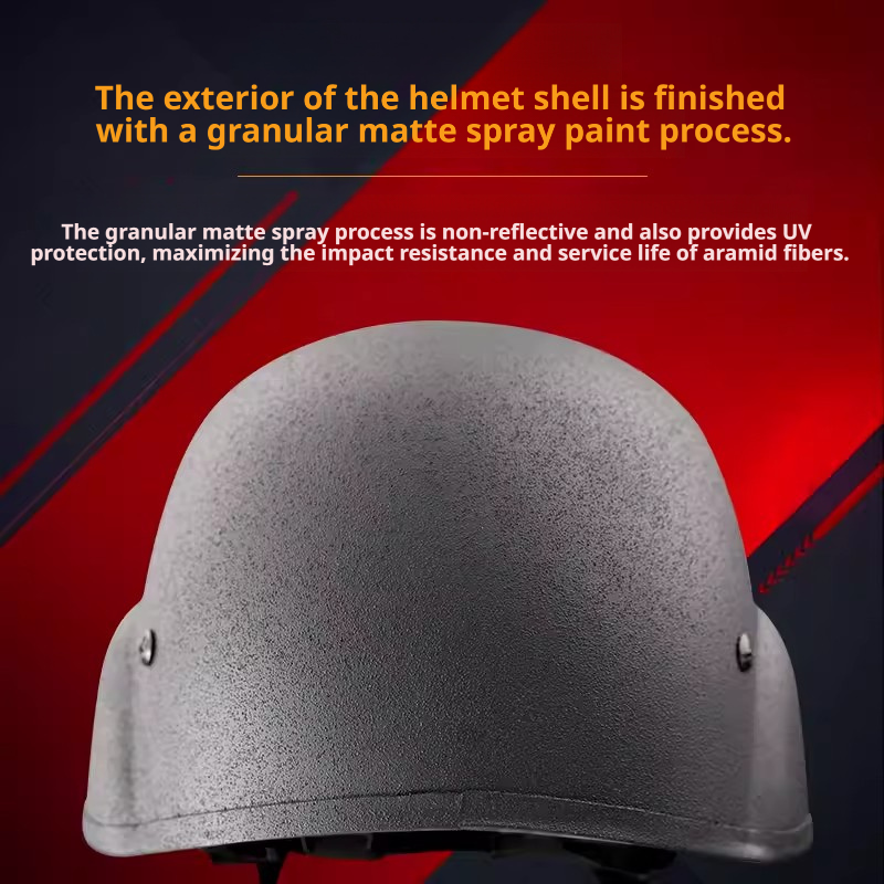 PASGT M88 NIJ IIIA Aramid Ballistic Helmet | US Military Style 0.1237m² Protection Area, 6 Colors