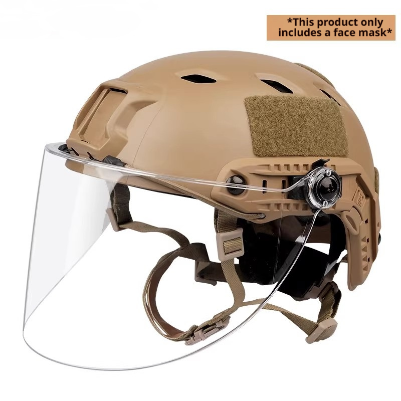 Flip-Up Clear PC Visor | AirFrame, FAST & ACH Helmet Compatible
