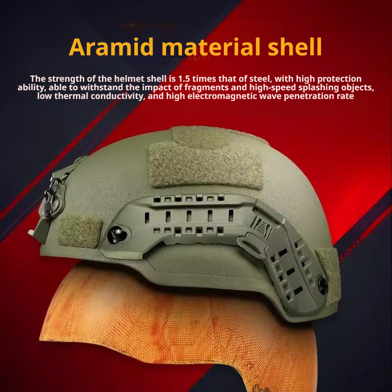 MICH2002 Mid-Cut NIJ IIIA Aramid Ballistic Helmet | Team Wendy