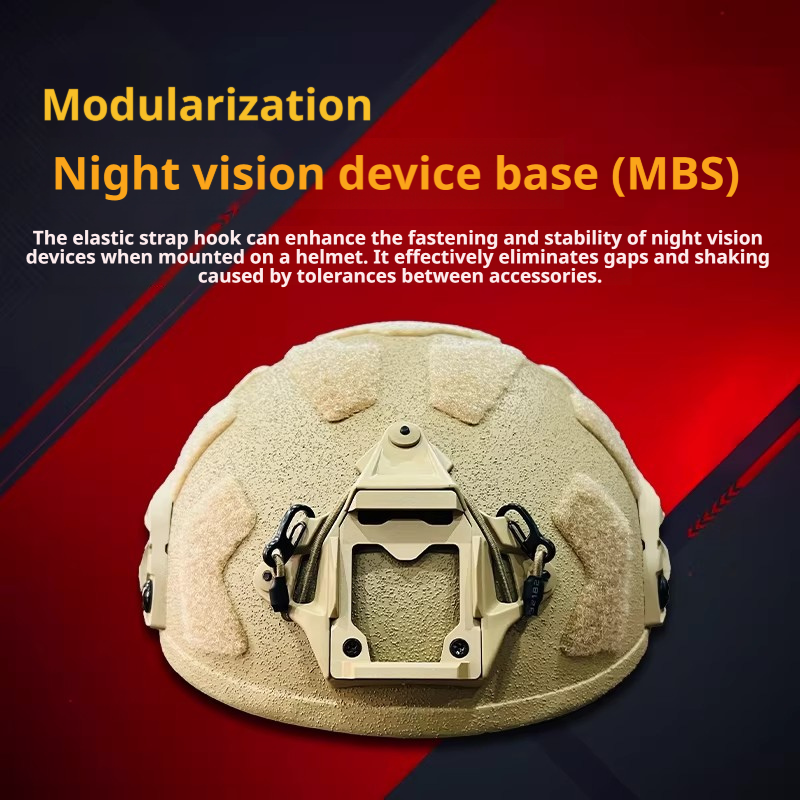 FAST SF NIJ IIIA UHMW-PE Ballistic Helmet | MBS NVG, Team Wendy