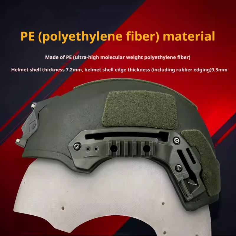 WENDY RAIL 2.0 NIJ IIIA UHMW-PE Ballistic Helmet | Tactical Bulletproof Helmet