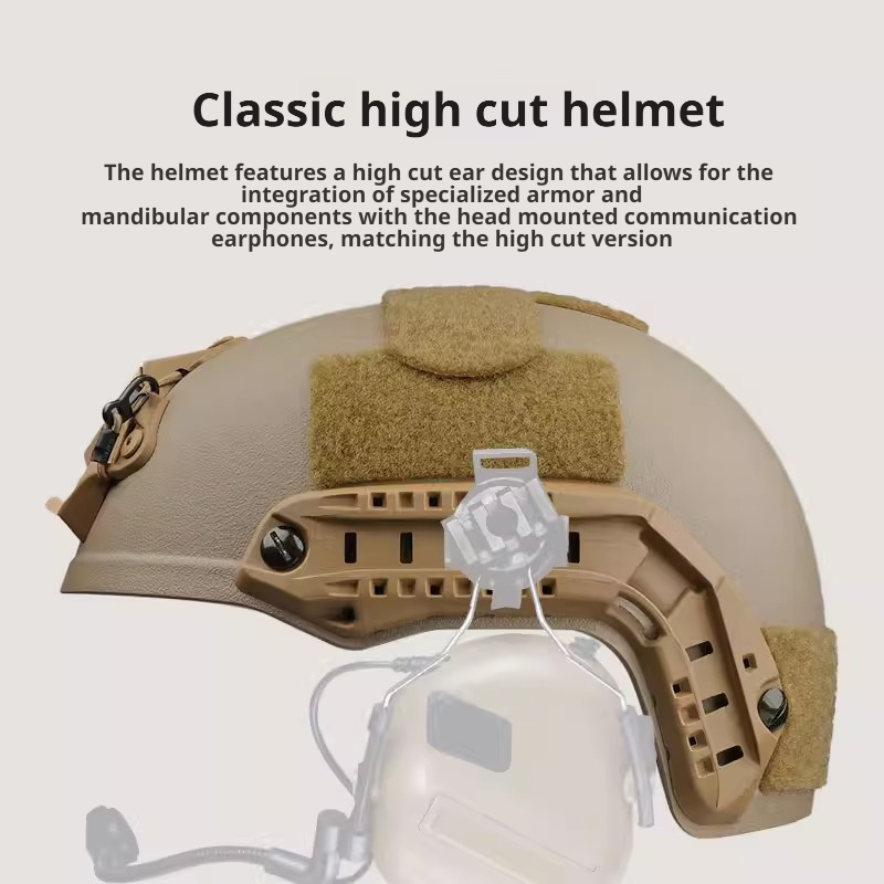 FAST SX Classic High-Cut ABS Tactical Training Helmet | LWACH Spec