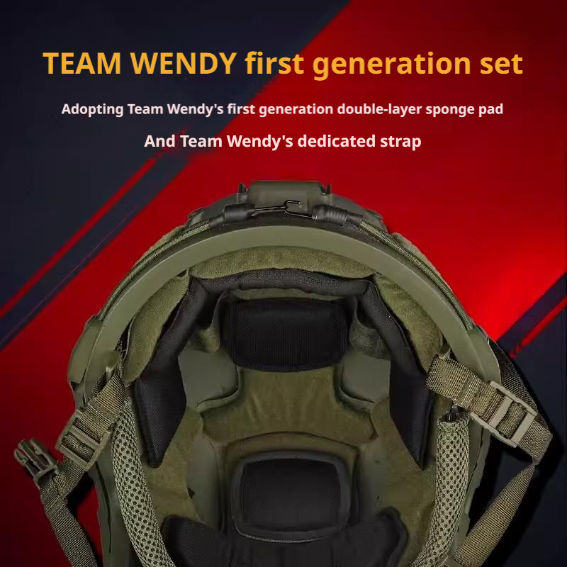 ACH High-Cut NIJ IIIA Aramid Ballistic Helmet – WILCOX & Team Wendy