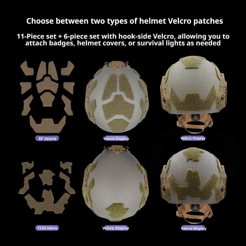 FAST SF + FTHS 2-in-1 ABS Airsoft Tactical Helmet | Ultra-High-Cut